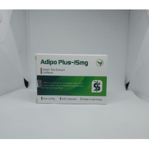 Adipo Plus 15 Mg Green Tea+Caffeine Extract